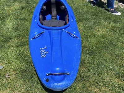 LiquidLogic Kayak Jefe Whitewater Kayak - Blue, Used, Ready for Adventure