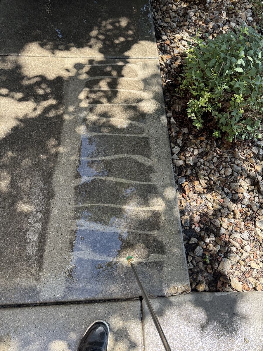 Bonham Pressure Washing Services - Driveways, Sidewalks, & Trash Cans