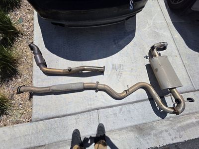exhaust for 08-14 wrx hatch/sedan