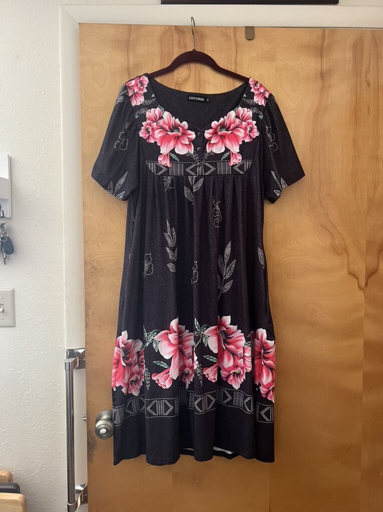 Womens Hawaiian Style Causal Dress