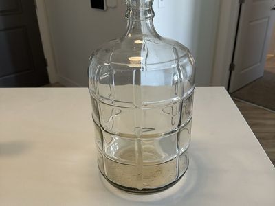 3 Gallon Carboy Jug Glass