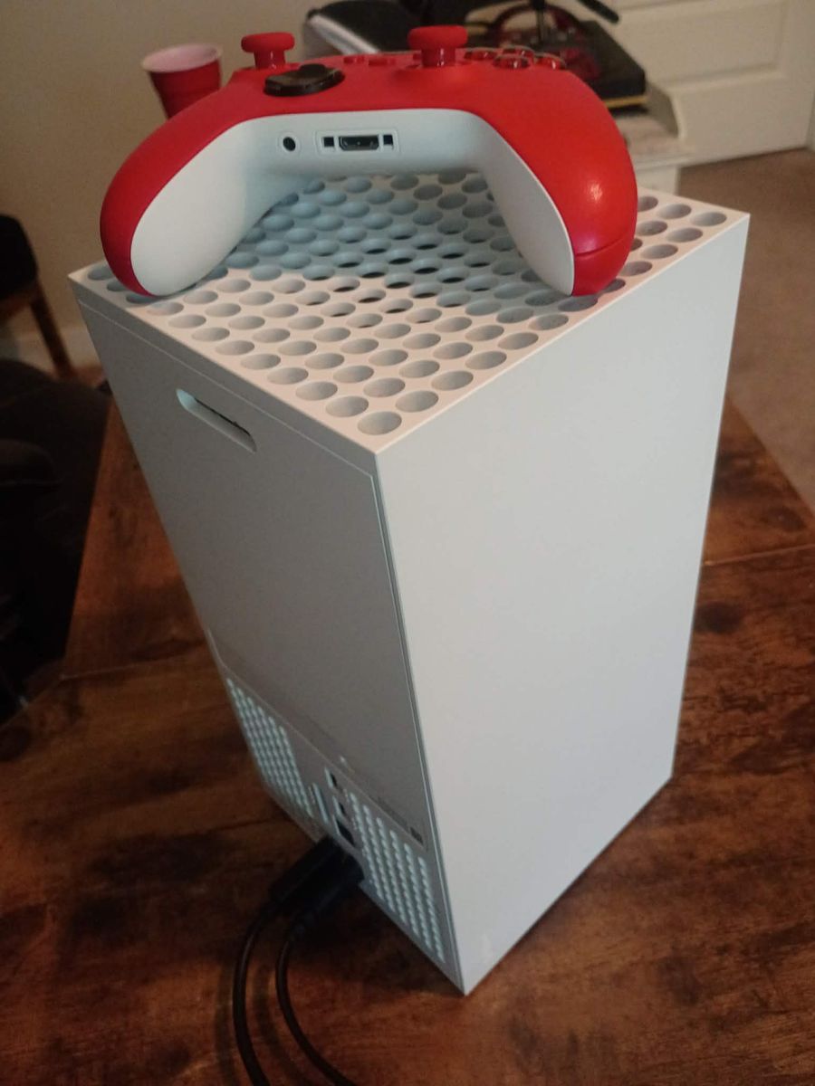 Xbox Series X 1TB Digital Edition Console White with Red Controller