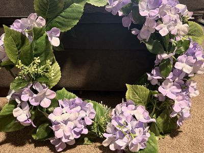 Hydrangea Floral Wreath