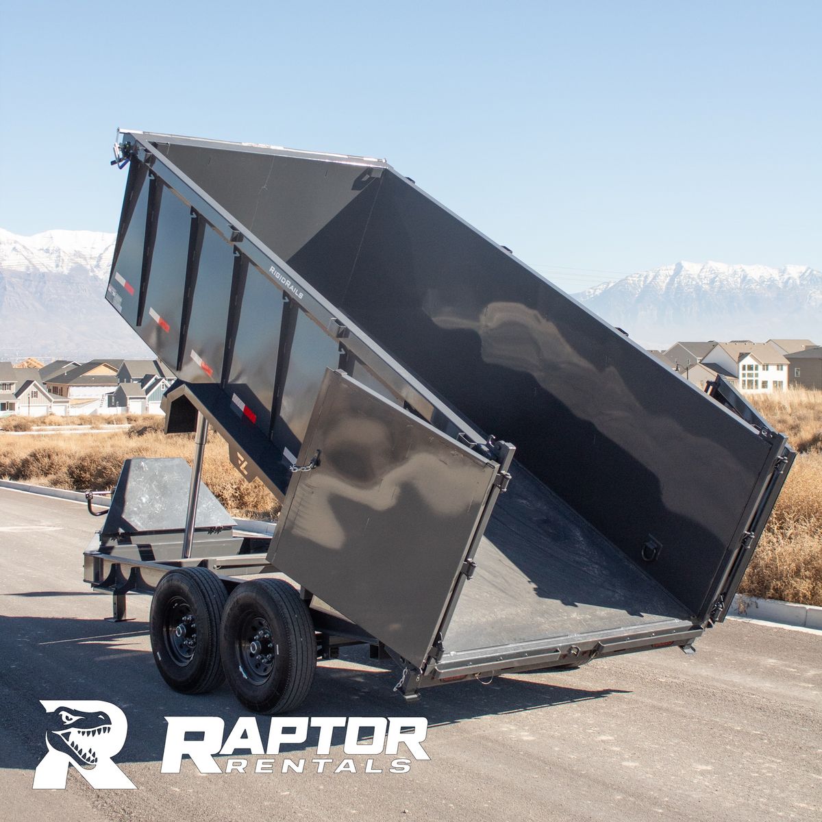 7x14 Dump trailer w/ 9k payload 