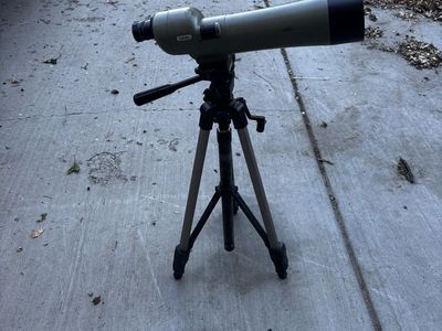 Optex vintage spoting scope 22x27 and window mount