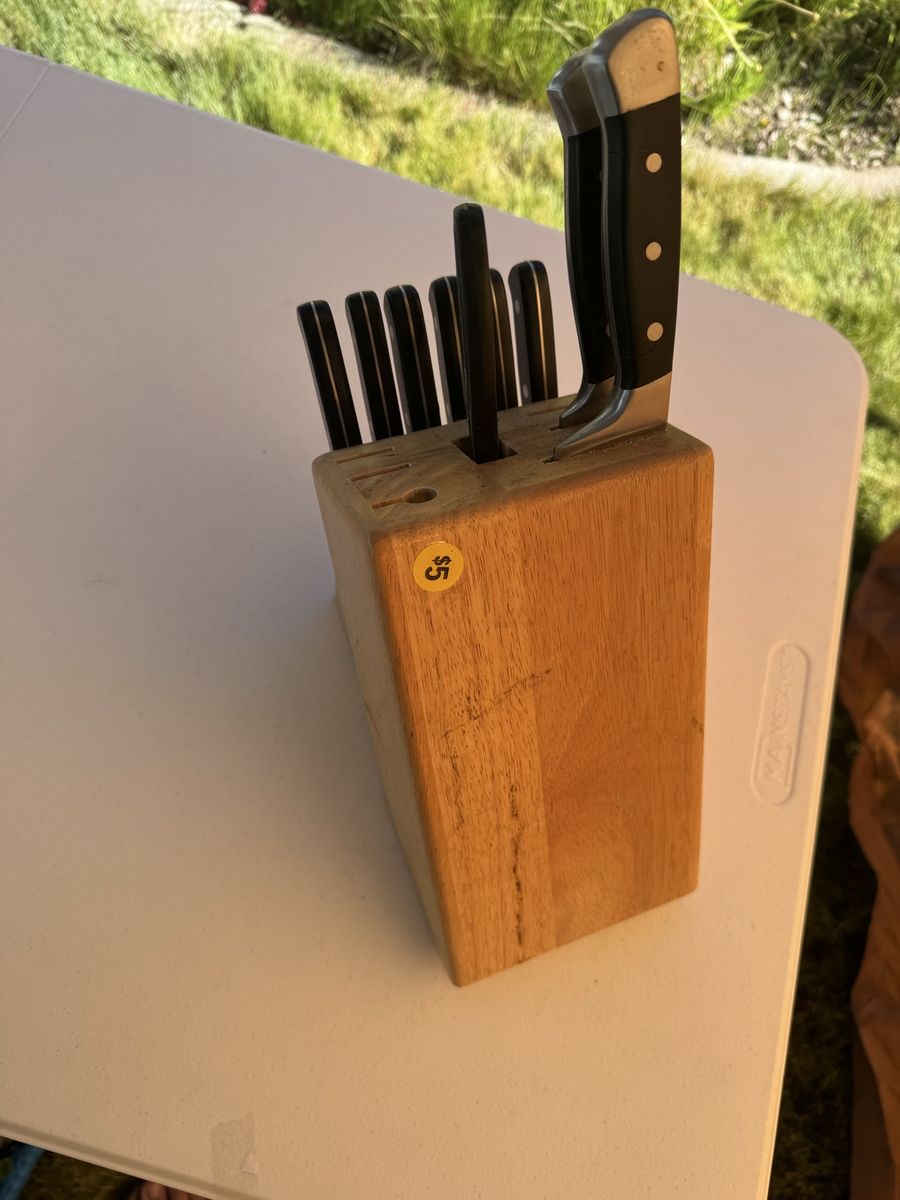 Butchers Block , Knife Set, Culinary