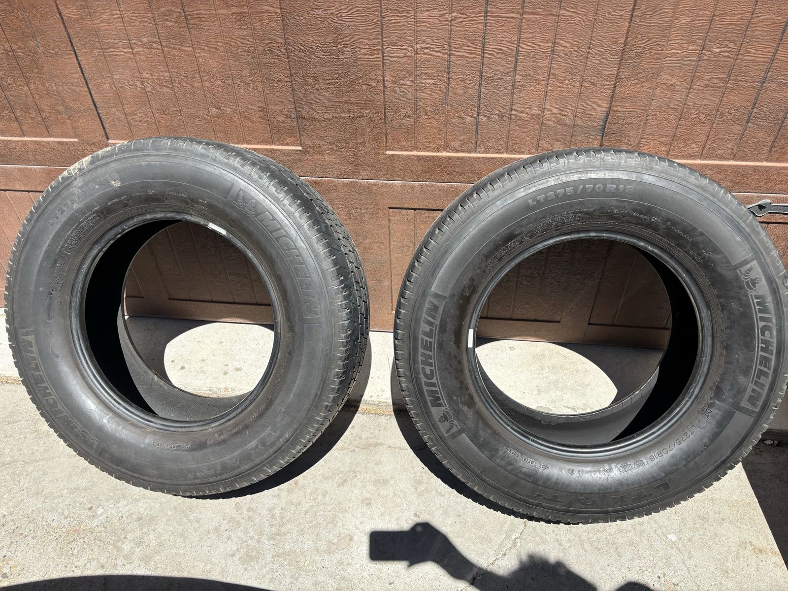 Michelin LT275/70R18 Defender LTX M/S Truck/SUV Tires - Set of 2