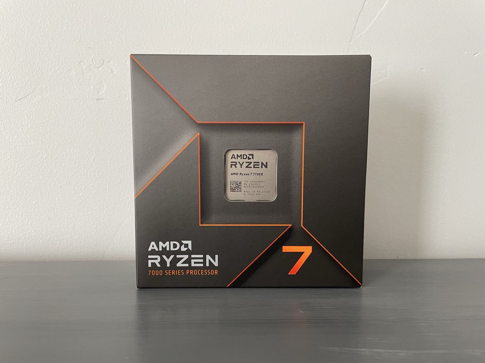 AMD Ryzen 7700X 8-core AM5 gaming CPU processor Desktop PC 5.4 GHz Radeon GPU