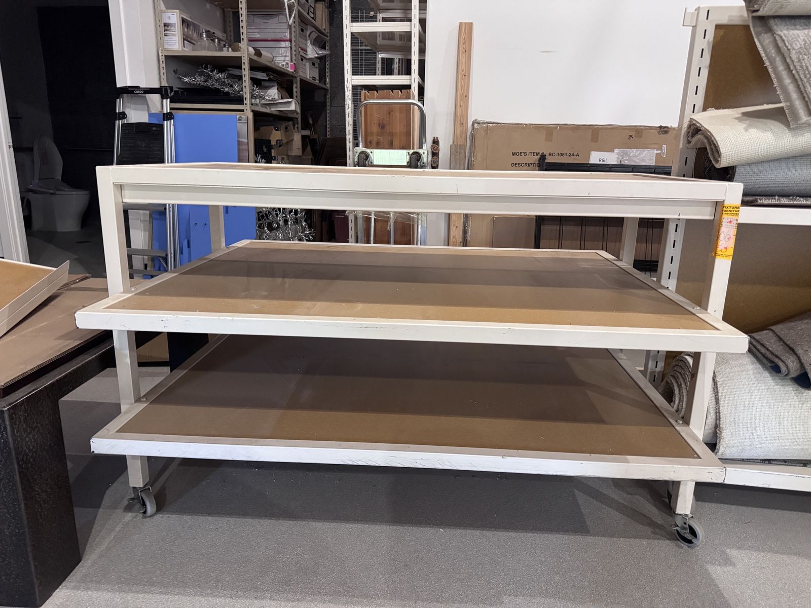 Metal Shelving Unit
