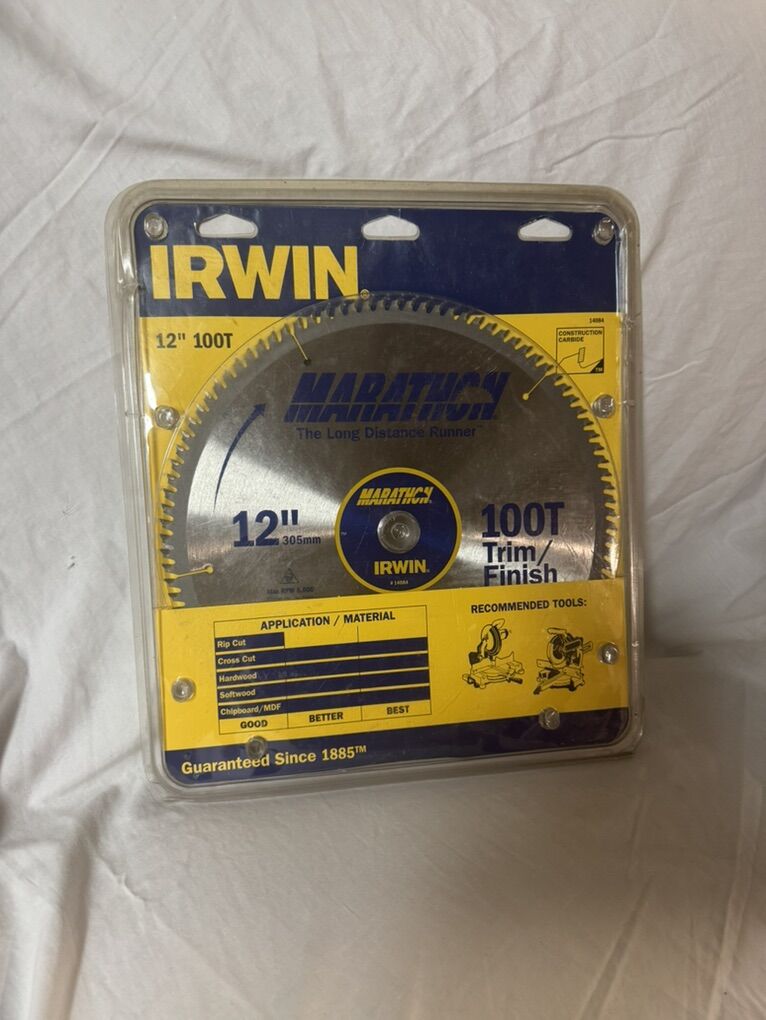 Irwin Marathon 12'' Circular Saw Blade