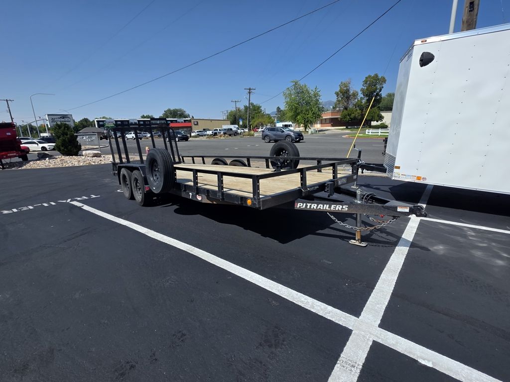 2023 PJ Trailers USED 7X20 7K ATV Utility Trailer