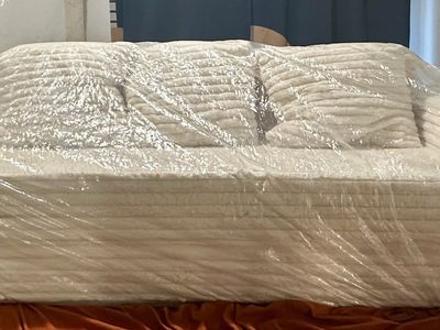 Brand New MAXYOYO White Corduroy Modular Floor Sofa / Cloud Couch – Sealed!