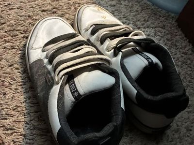 Zoo York Skate Shoes White/Black Size 11.5