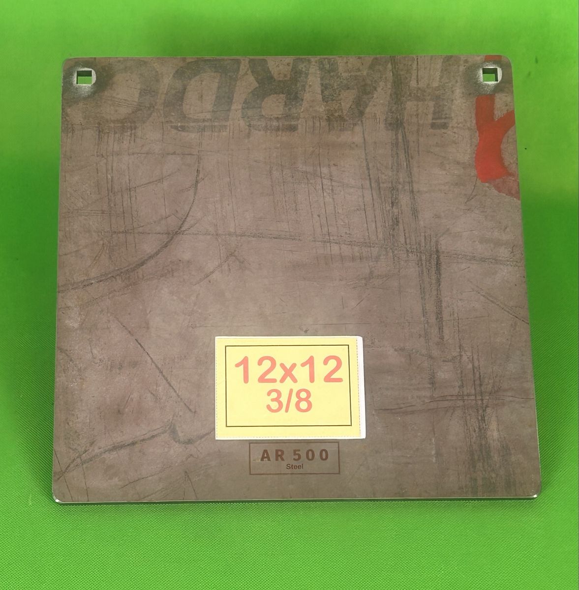 50% off 12x12 3/8 Square AR 500 ShootingTarget Gong
