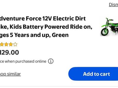 Adventure Force 12V Electric Dirt Bike