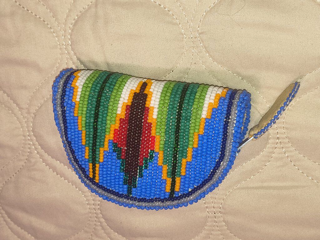 native American jewelry and coin purse