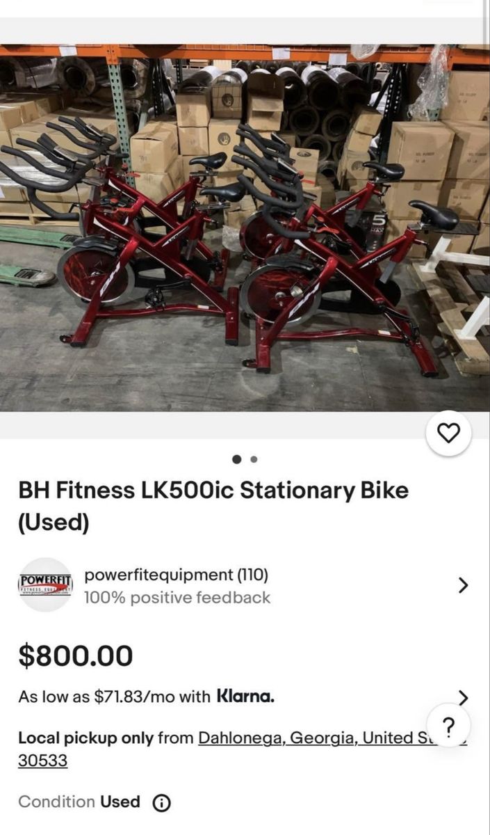 Stationary Exercise Bike
