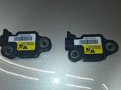 Airbag Impact Sensor Modules (2) - Part Number 15278534 - From Singapore