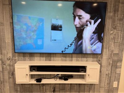 Samsung 70" TV with Slim Wall Mount