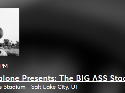 2 Post Malone & Jelly Roll Tickets - The BIG ASS Stadium Tour Part 2 | Rice-Eccles Stadium E35, Row 56