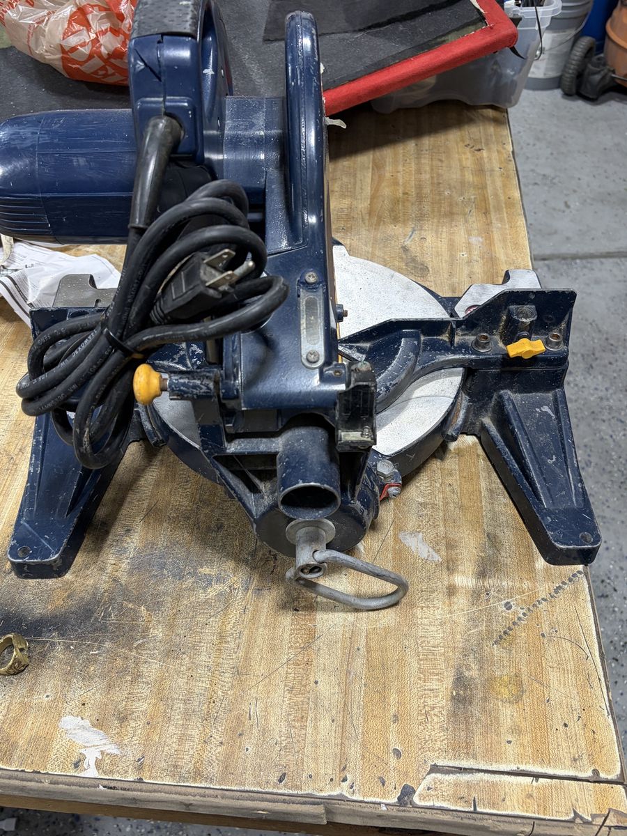 FMC Redeye Laser Guided Miter Saw with Diablo Blade, Used Condition