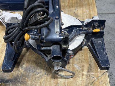 FMC Redeye Laser Guided Miter Saw with Diablo Blade, Used Condition