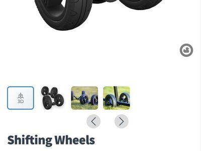 Springfree Trampoline Shifting Wheels Set