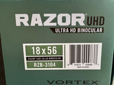 Vortex Razor UHD 18 x 56 Binoculars