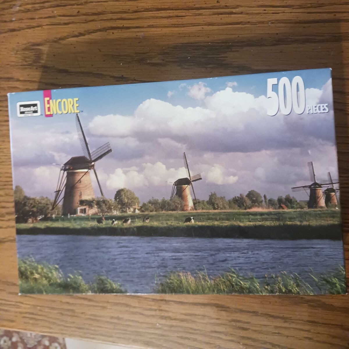 Jigsaw puzzle windmills