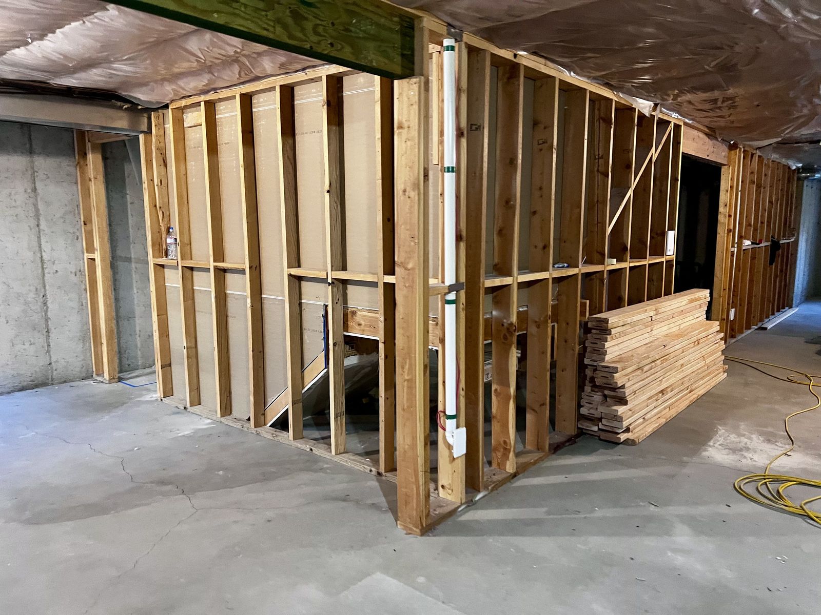 Basement Framing