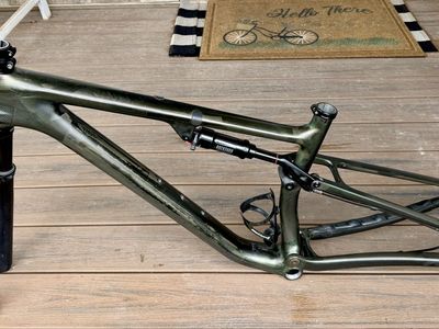 Specialized S-Works Epic 7 Carbon Full Suspension Mountain Bike Frame with Fork. Size Medium.