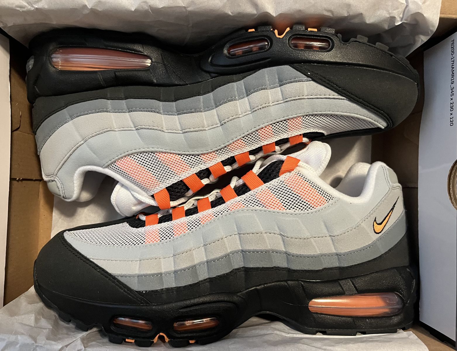 Nike Air Max 95 Big Bubble Mandarin