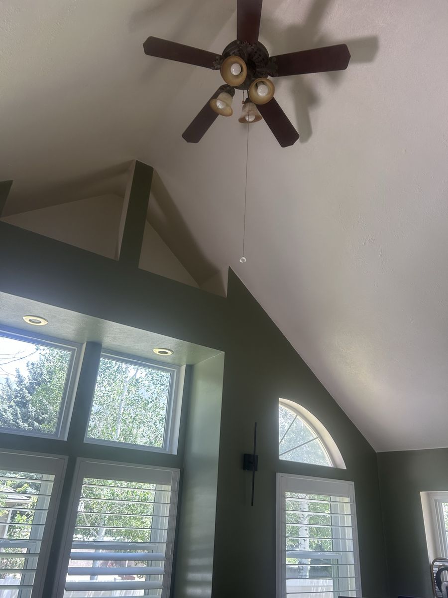 Ornate ceiling fan