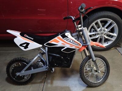 Razor MX650 new batteries.