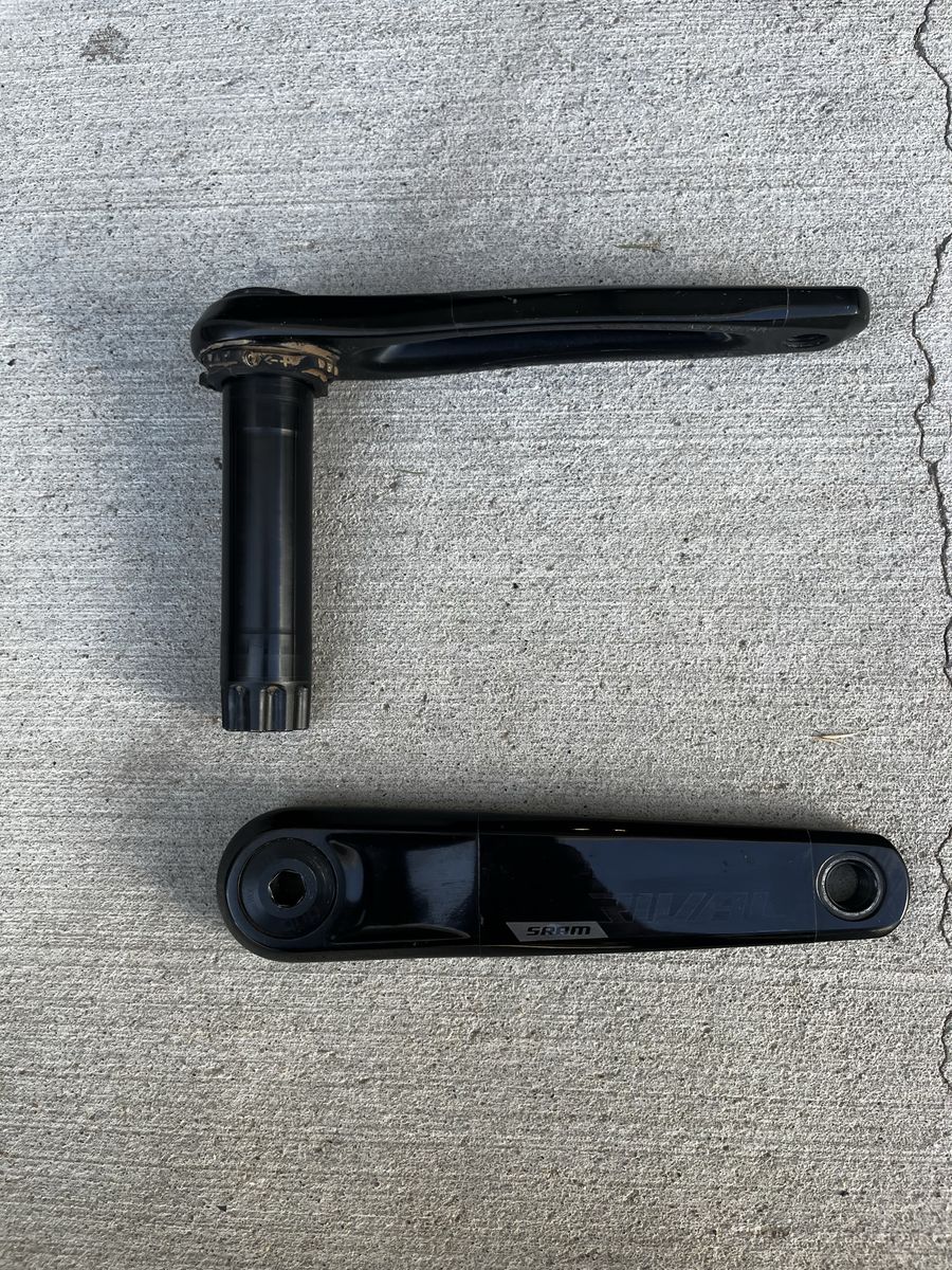 172.5 SRAM Rival Crankset Power Meter Power Spindle