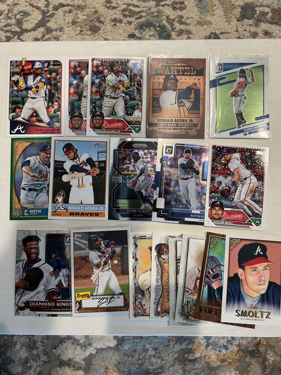 450+ Atlanta Braves Baseball Cards