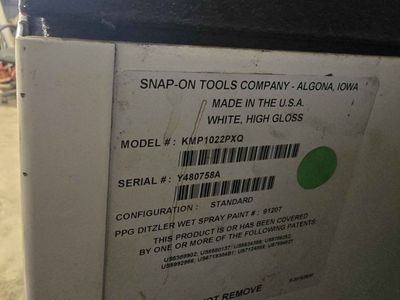 Snap on toolbox
