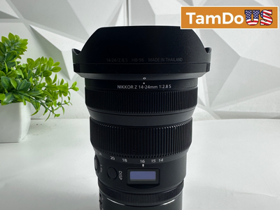 Nikon NIKKOR Z 14-24mm f/2.8 S Lens Ultra-Wide Zoom FX Mirrorless Z-Mount