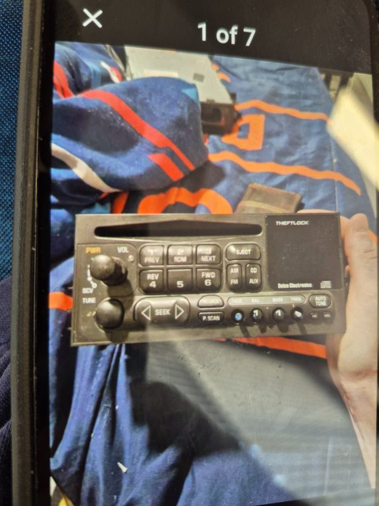 oem radio/ tape player