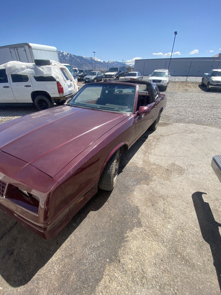 1987 CHEVROLET MONTE CARLO Sport SS