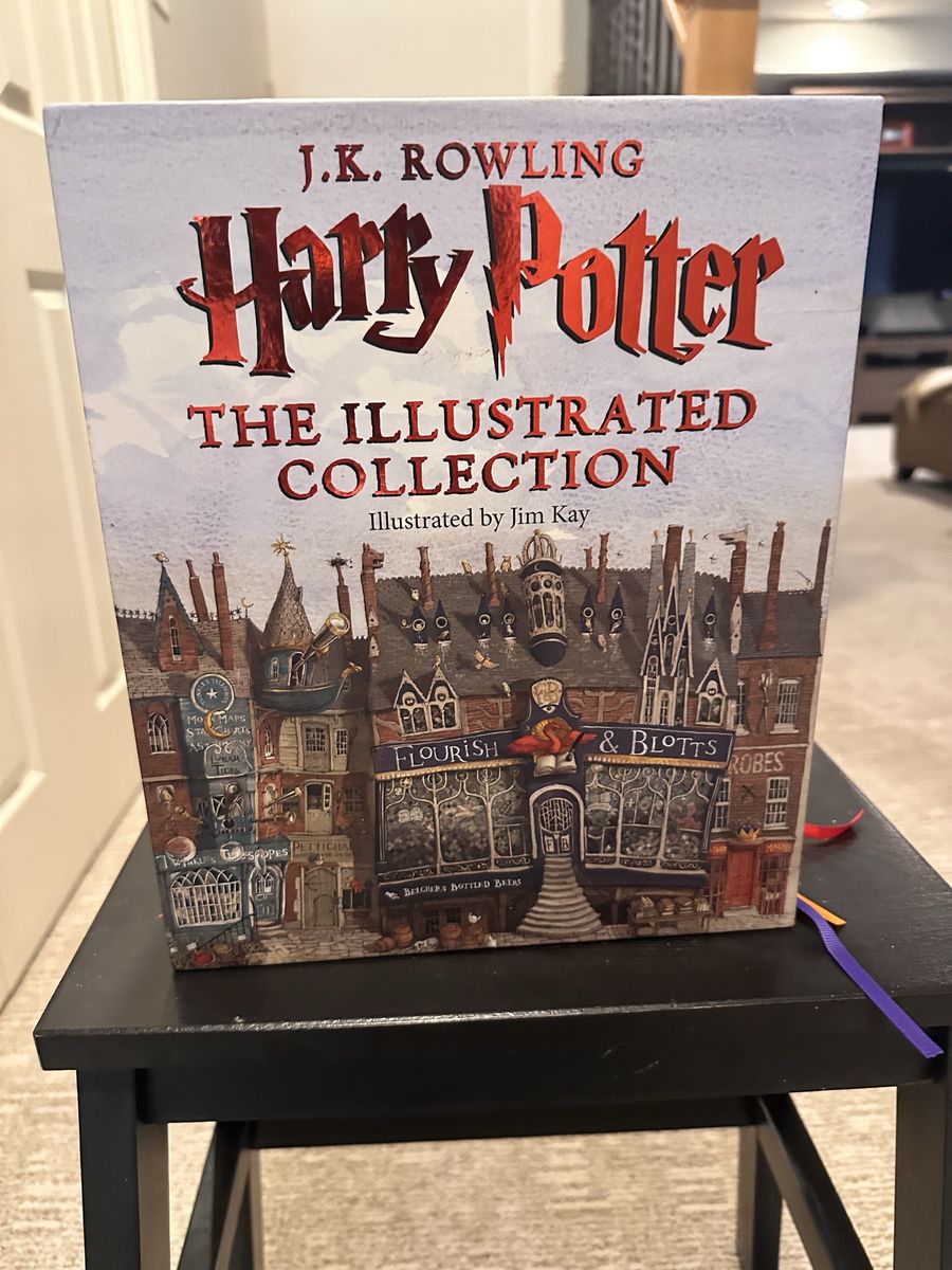 J.K. Rowling Harry Potter The Illustrated Collection Year 1-3 Jim Kay Hardcover Box Set