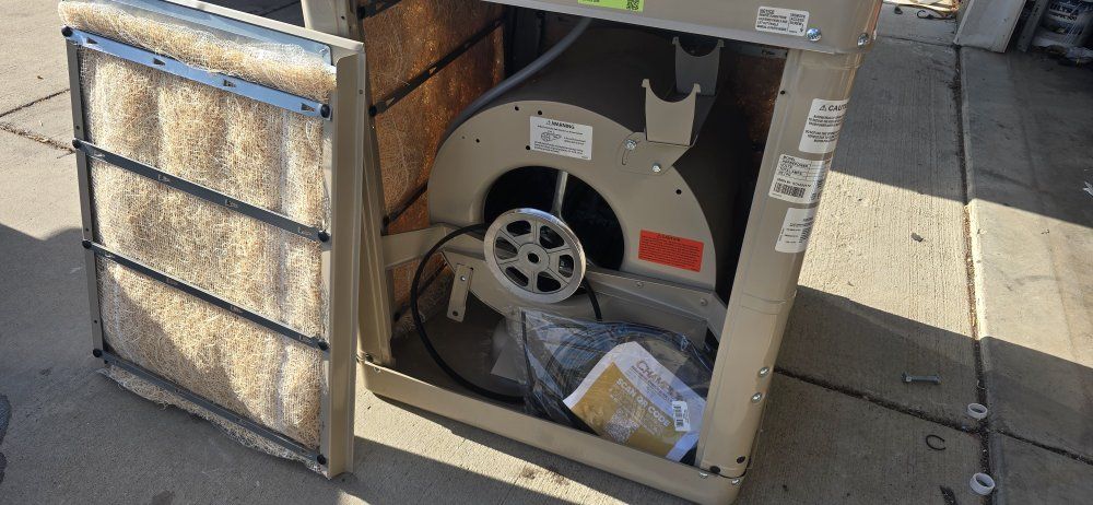 brand new swamp cooler