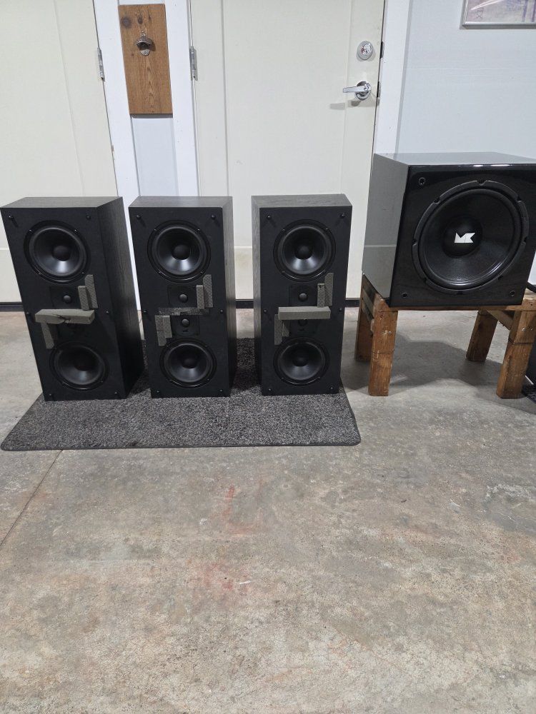 M&K S5000 THX speakers & sub