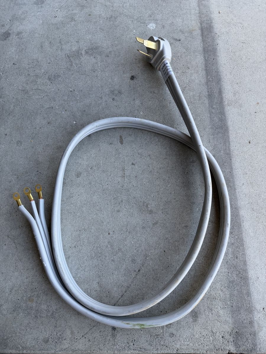 3 prong stove electrical cord