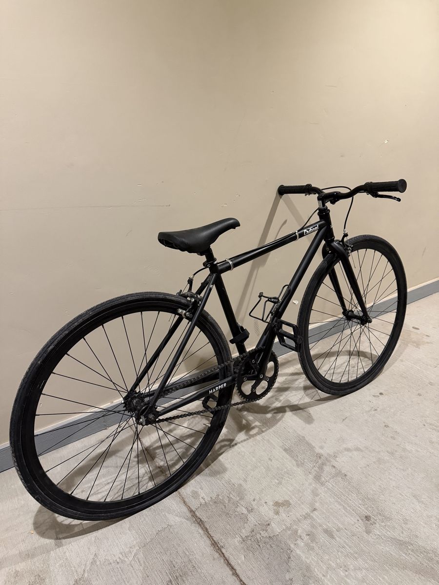 Critical Cycles Harper Fixed Gear Single Speed City Bike Black