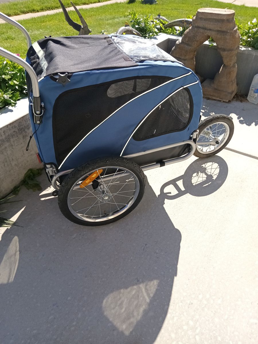 Pet Trailer Medium Pet stroller/with attachment for bike