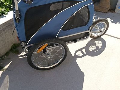 Pet Trailer Medium Pet stroller/with attachment for bike