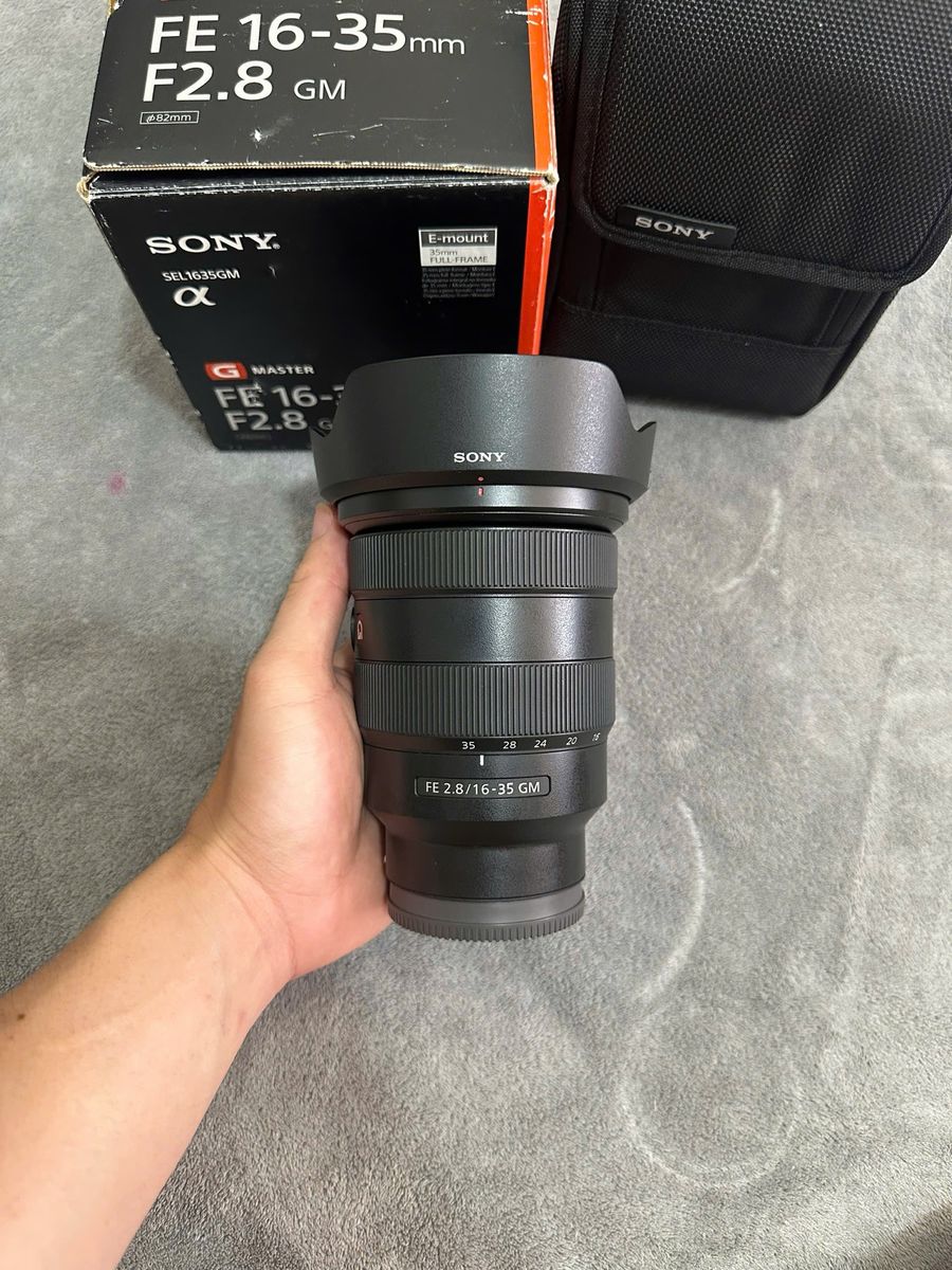 Sony 16-35 2.8 GM with box