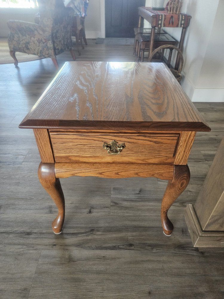 Oak Side Table