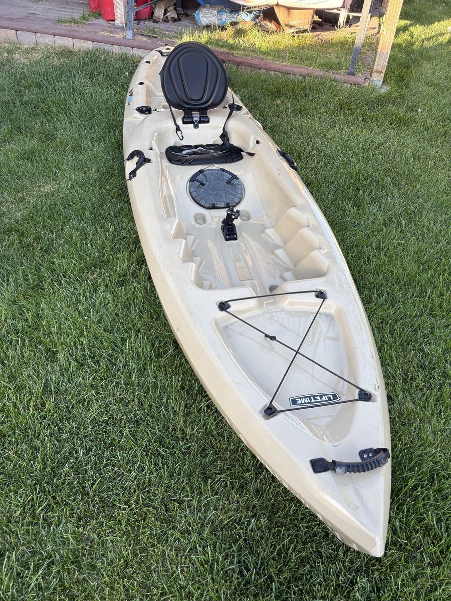 Lifetime Weber Angler 110 Fishing Kayak – 11 ft Sit-On-Top